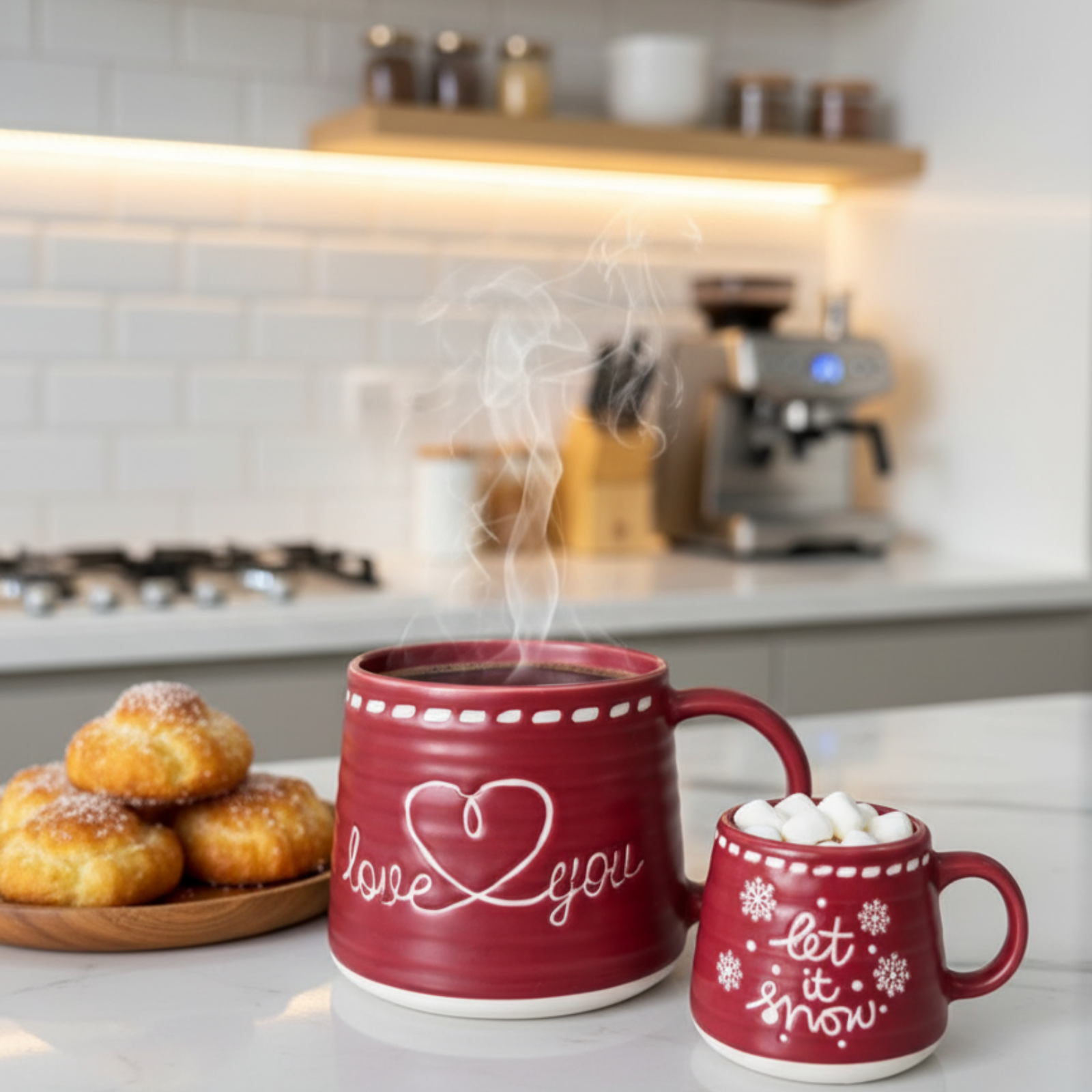 Love Set Mug - Romantic Couple Coffee Mug Set