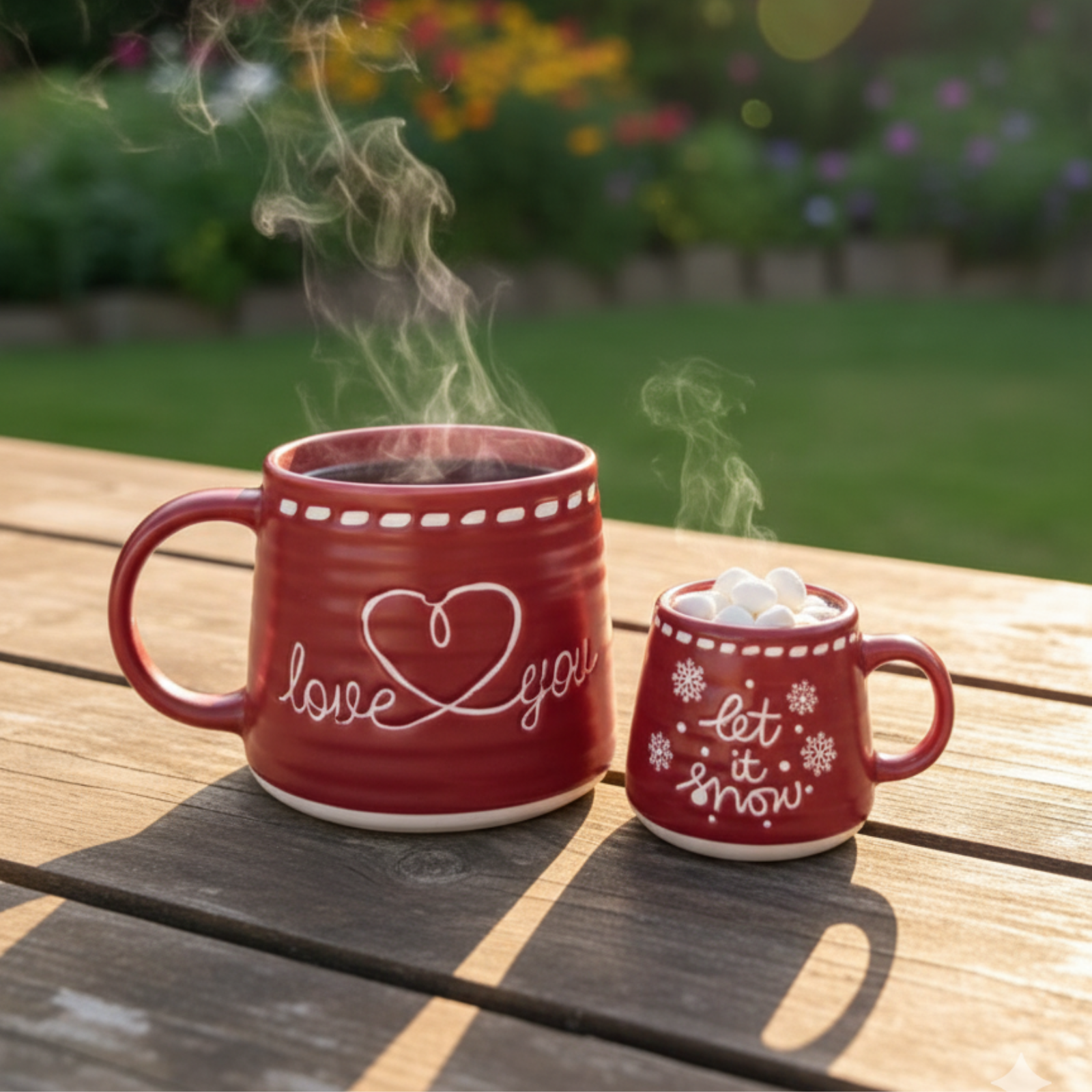 Love Set Mug - Romantic Couple Coffee Mug Set