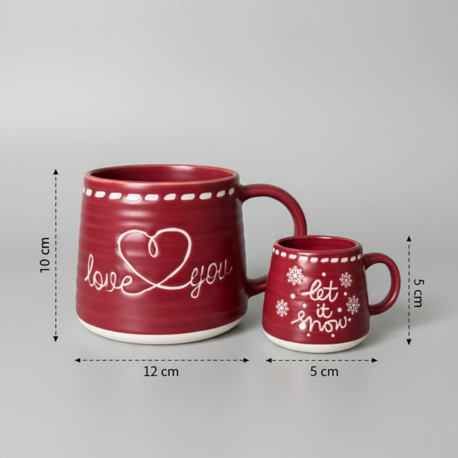 Love Set Mug - Romantic Couple Coffee Mug Set